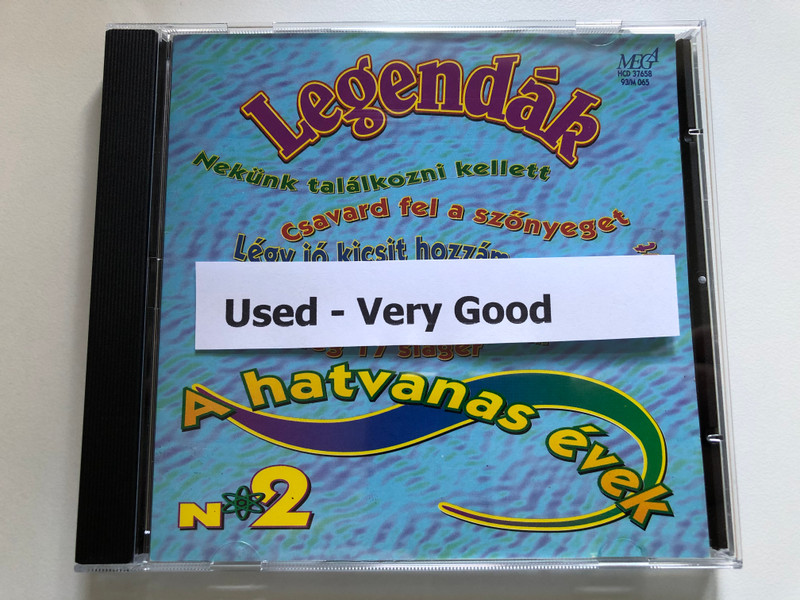 Legendák 4. - A Hatvanas Évek № 2. / Nekünk Találkozni Kellett; Csavard Fel A Szőnyeget; Légy Jó Kicsit Hozzám; Fekete Vonat; Isten Véled, Édes Piroskám / Mega Audio CD 1993 / HCD 37658