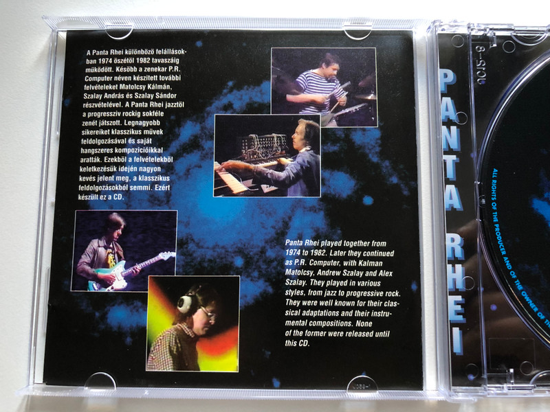 Panta Rhei – Epilógus / Mega Audio CD 1997 / MCDA 87601