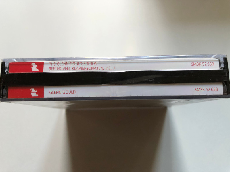 The Glenn Gould Edition / Beethoven - Piano Sonatas, Vol. I (Nos. 1–3 · Nos. 5–10 · Nos. 12–14) / Sony Classical 3x Audio CD 1994 / SM3K 52 638