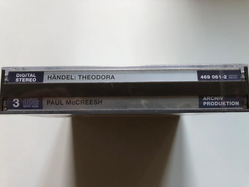 Handel - Theodora - Gabrieli Consort & Players, Paul McCreesh / Archiv Produktion 3x Audio CD 2000 Stereo / 469 061-2