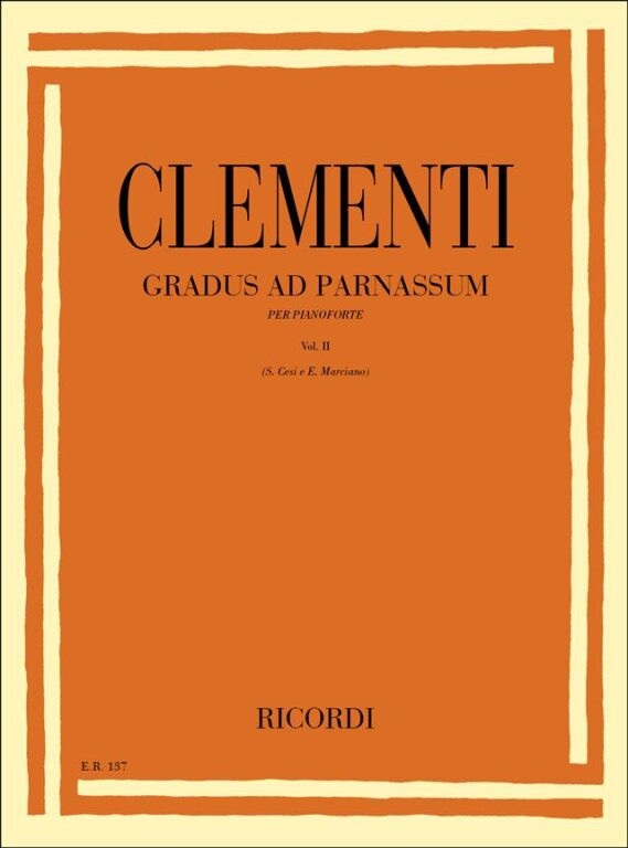 Clementi, Muzio: GRADUS AD PARNASSUM, PER PIANOFORTE - VOL. II / (REVISIONE DI CESI E MARCIANO) / Ricordi 