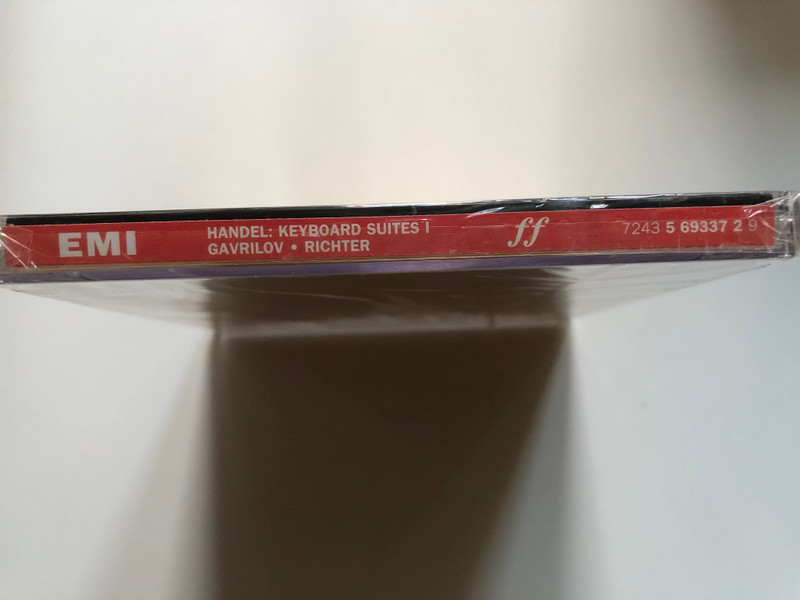 Handel - Keyboard Suites I - Andrei Gavrilov, Sviatoslav Richter / EMI Classics 2x Audio CD 1996 Stereo / 724356933729
