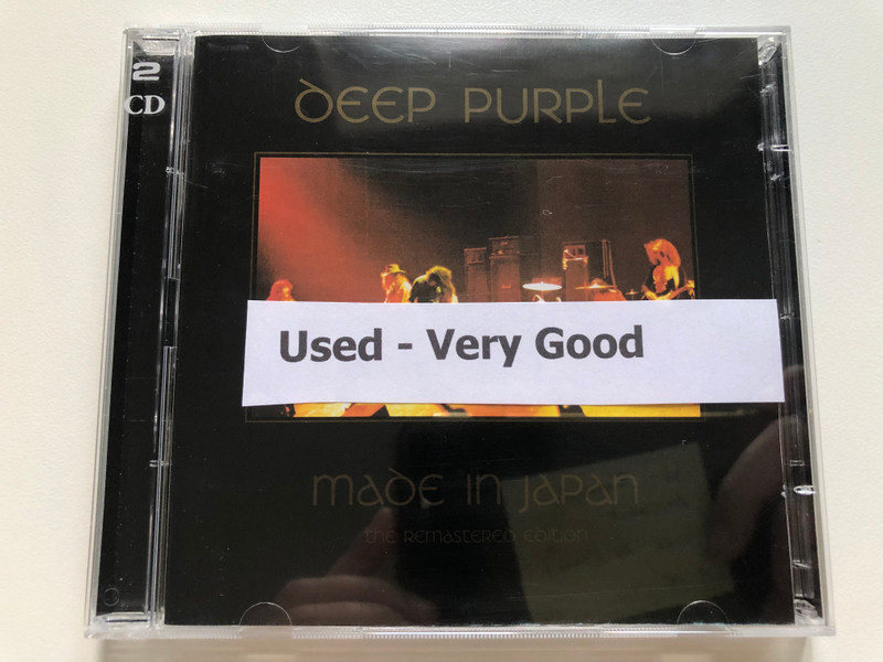 Deep Purple – Made In Japan (The Remastered Edition) / EMI 2x Audio CD 1998 Stereo / 724385786426