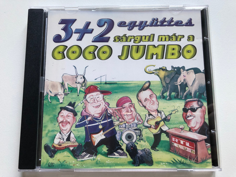3+2 Együttes – Sárgul Már A Coco Jumbo / Old Man's Records Audio CD 2000 / OM 007