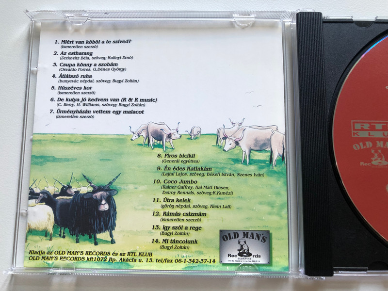 3+2 Együttes – Sárgul Már A Coco Jumbo / Old Man's Records Audio CD 2000 / OM 007