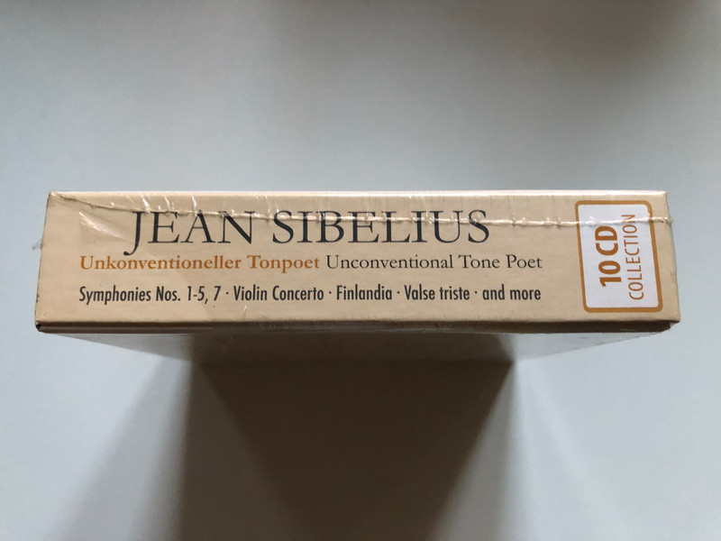 Jean Sibelius - Unkonventioneller Tonpoet = Unconventional Tone Poet / Membran 10x Audio CD Stereo, Mono / 233314