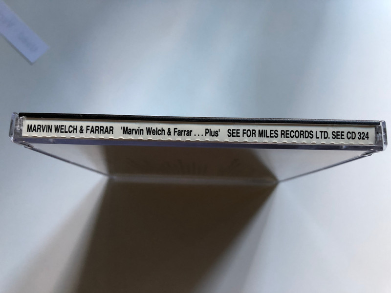 Marvin, Welch & Farrar...Plus / See For Miles Records Ltd. Audio CD 1991 / SEE CD 324