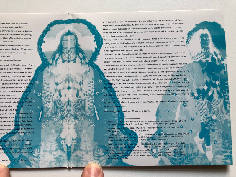 Il Rovescio Della Medaglia – Contaminazione - di alcune idee di certi preludi e fughe del ''Clavicembalo ben temperato'' di J. S. Bach / BMG Audio CD 2004 / BVCM-37503