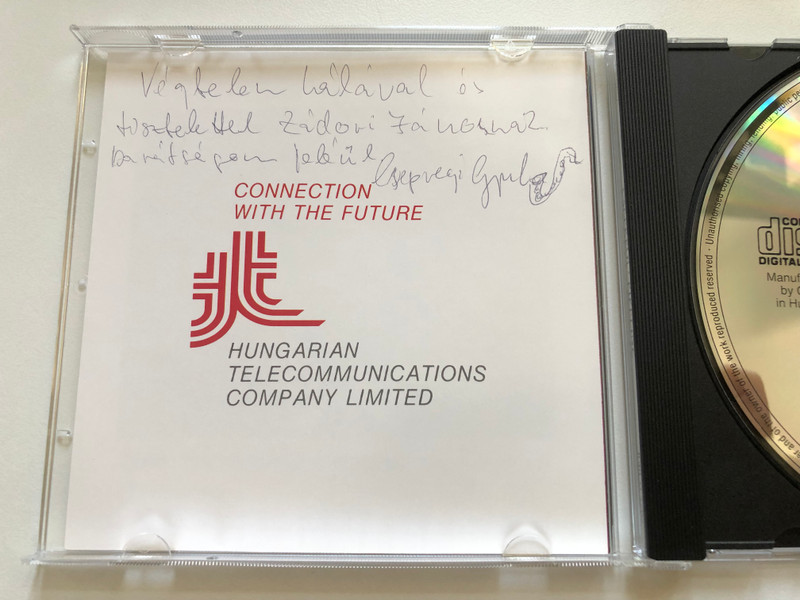 Csepregi - Pipeline - With Peter O'Mara, Jo Thönes, Pál Vasvári / Jazz Bridge Series / Newsic Audio CD 1992 Stereo / RMCD 9202