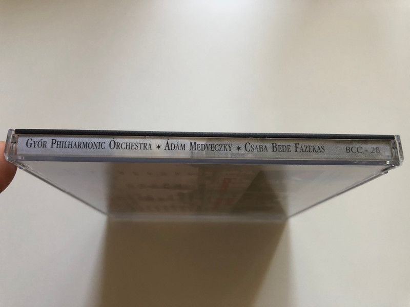 Bede Fazekas Csaba, Bellai Eszter, Győri Filharmonikus Zenekar, Medveczky Ádám – Zalai Hirlap, Vas Nepe, Naplo, Fejer Megyei Hirlap, Dunaujvarosi Hirlap, rtv-tipp / BCC Audio CD 1998 / BCC-28