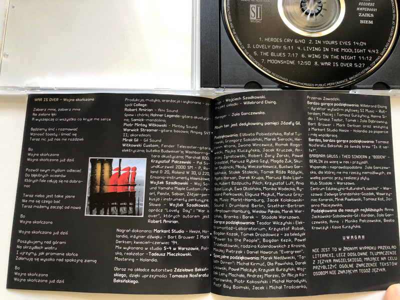 Collage – Moonshine / Metal Mind Records Audio CD 1994 / MMPCD0021