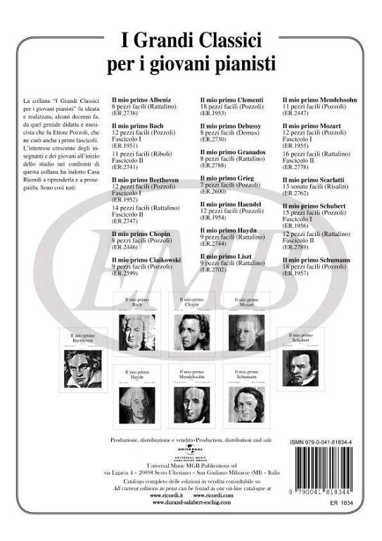 Chopin, Frédéric: 24 PREL. OP.28: N.15 IN RE BEM. / Ricordi / 1989