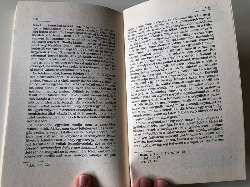 Az örök Reformáció by Csia Lajos / The Eternal Reformation / Hungarian Language Book on the Reformation