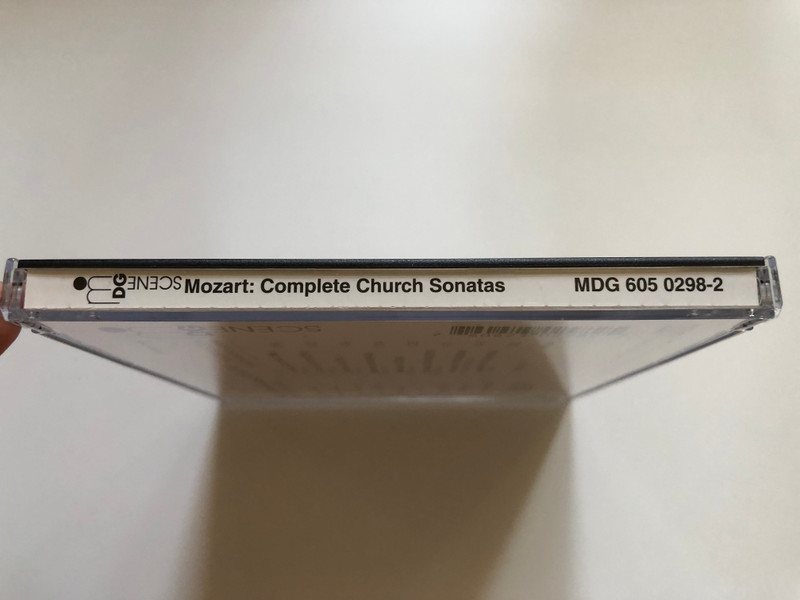 Wolfgang Amadeus Mozart - Complete Church Sonatas / Organ: Elisabeth Ullmann, Concilium Musicum Wien, Paul Angerer / MDG Scene / MDG Audio CD 1988 / MDG 605 0298-2