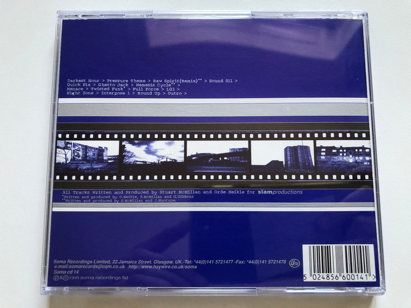 Pressure Funk – Twisted Funk / Soma Quality Recordings Audio CD 1999 / SOMA CD14