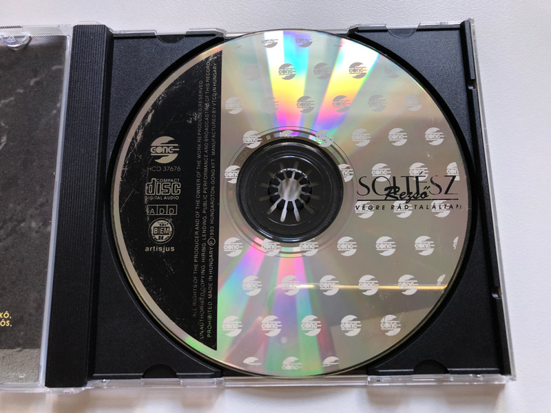 Soltész Rezső – Végre Rád Találtam / Gong Audio CD 1993 / HCD 37676