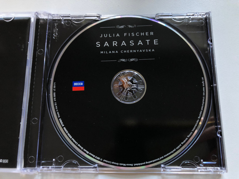 Julia Fischer - Sarasate - Milana Chernyavska / Decca Audio CD 2014 / 478 5950