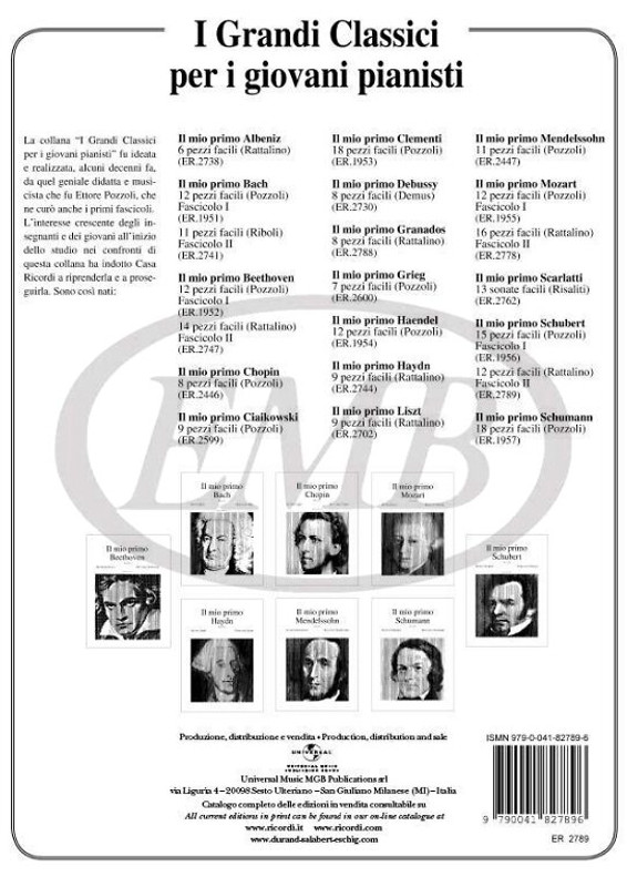 Schubert, Franz: MIO PRIMO SCHUBERT FASC.II / Ricordi / 1979