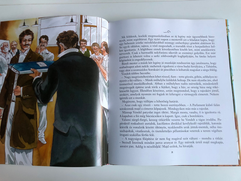 Történelmi kalandok a magyarság multjában III. by Gyárfás Endre / A 19. századtól napjainkig / Hardcover / Illustrations by Miguel Quesada / Napraforgó könyvkiadó / Historical adventures in Hungary's past vol. 3 (9789634459743)