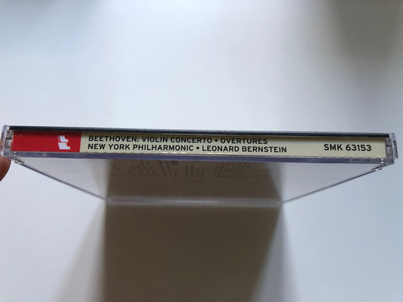 Beethoven - Violin Concerto; Consecration Of The House Overture; Leonore Overture No. 3 / Isaac Stern, New York Philharmonic, Leonard Bernstein / Bernstein Century / Sony Classical Audio CD 1998 / SMK 63153