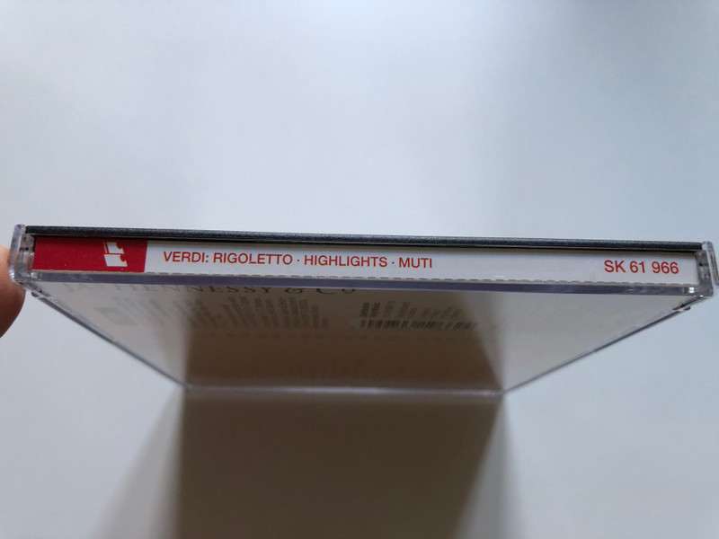 Giuseppe Verdi - Rigoletto (Highlights) / Renato Bruson, Andrea Rost, Roberto Alagna, Orchestra E Coro Del Teatro Alla Scala, Riccardo Muti / Sony Classical Audio CD 1995 / SK 61 966