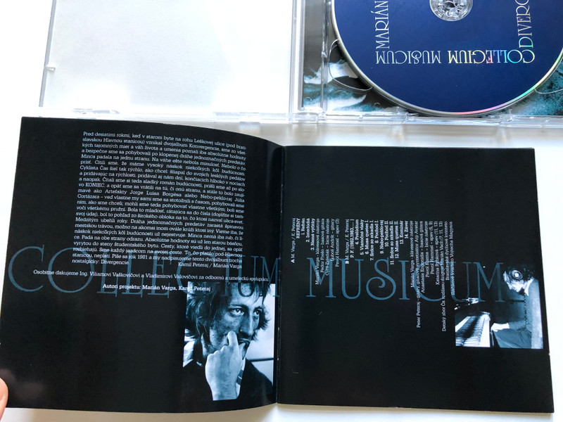 Marián Varga, Collegium Musicum – Divergencie / Opus 2x Audio CD 2003 / 91 1221-2