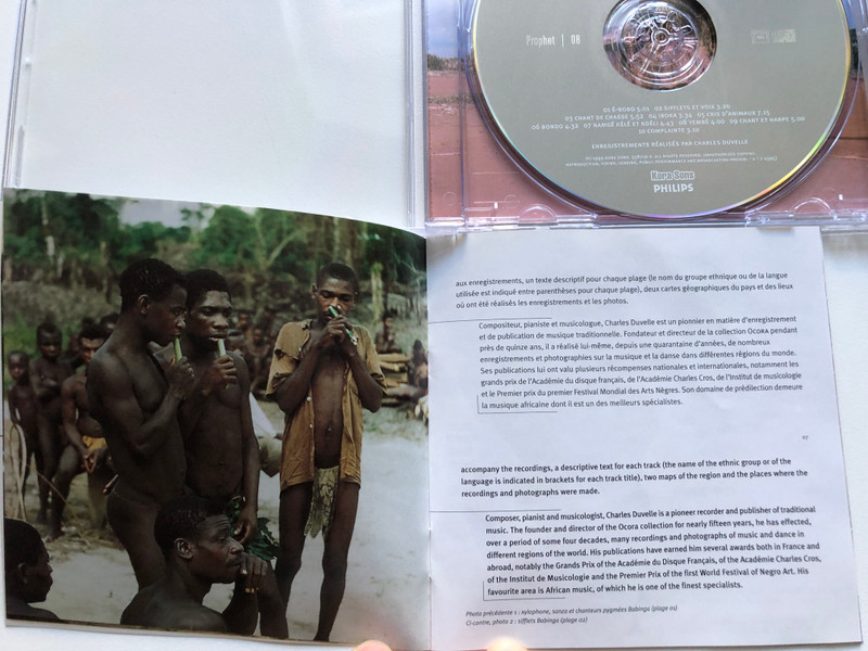 Centrafrique - Pygmées Babinga :: Bagandou :: Bofi :: Isongo / Prophet - 08 / Philips Audio CD 1999 / 538719-2