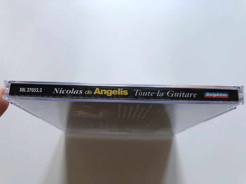 Nicolas De Angelis – Toute La Guitare / 10 Originaux et 5 Grands classiques / Delphine Audio CD 1994 / DEL 27052.2