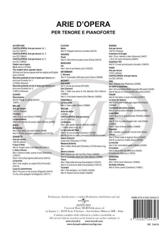 Verdi, Giuseppe: Luisa Miller. Atto II: Quando le sere al placido (Rodolfo) / per canto e pianoforte / Ricordi / 1978