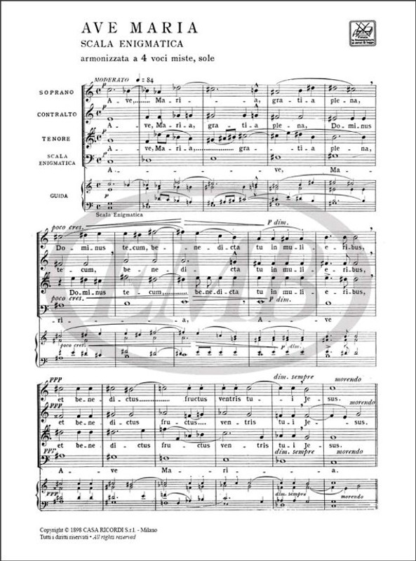 Verdi, Giuseppe: Quattro pezzi sacri / Ricordi