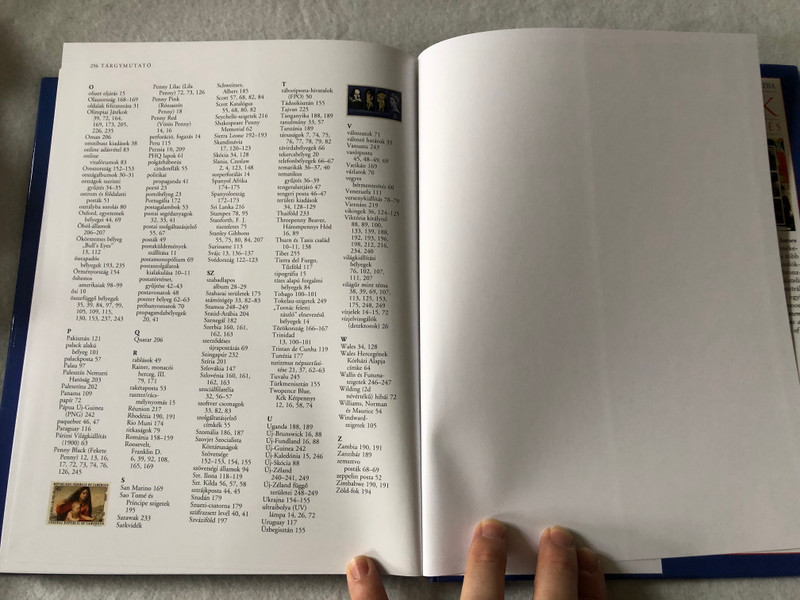 Bélyegek és bélyeggyűjtés by Dr. James Mackay / Stamps and stamp collecting / A Legteljesebb képes Enciklopédia / Kézikönyv a világ legismertebb bélyegeihez - 3000 színes illusztrációval / Kossuth kiadó / Hardcover (9789630957687)