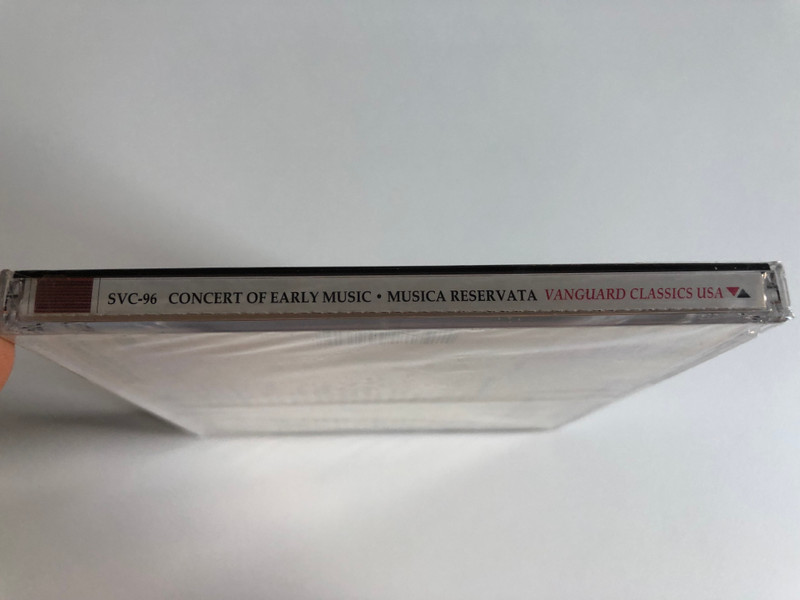 A Concert Of Early Music - Musica Reservata Of London, Michael Morrow (director) / Vanguard Classics USA Audio CD 1998 / SVC-96 HD
