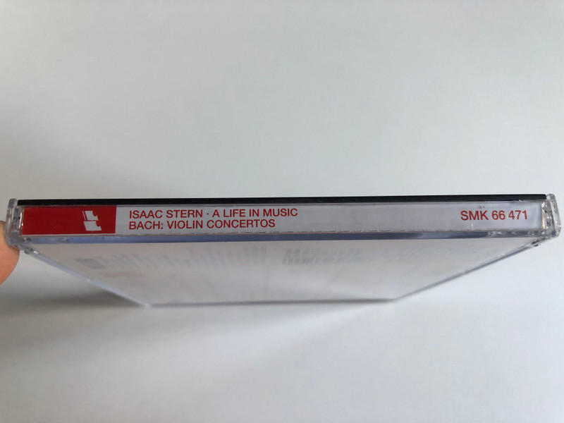 J.S. Bach - Violin Concertos BWV 1041/42; Double Concerto BWV 1043; Concerto For Violin And Oboe BWV 1060 - Isaac Stern / Isaac Stern, Itzhak Perlman, Harold Gomberg / Sony Classical Audio CD 1995 / SMK 66 471