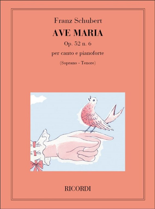 Schubert, Franz: AVE MARIA OP.52 N.6 D.839 / Ricordi
