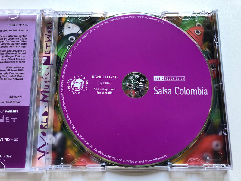 The Rough Guide To Salsa Colombia - Salsa Colombia - vibrant & infectious: captivating salsa from enduring stars / Rough Guides / World Music Network Audio CD 2003 / RGNET1112CD
