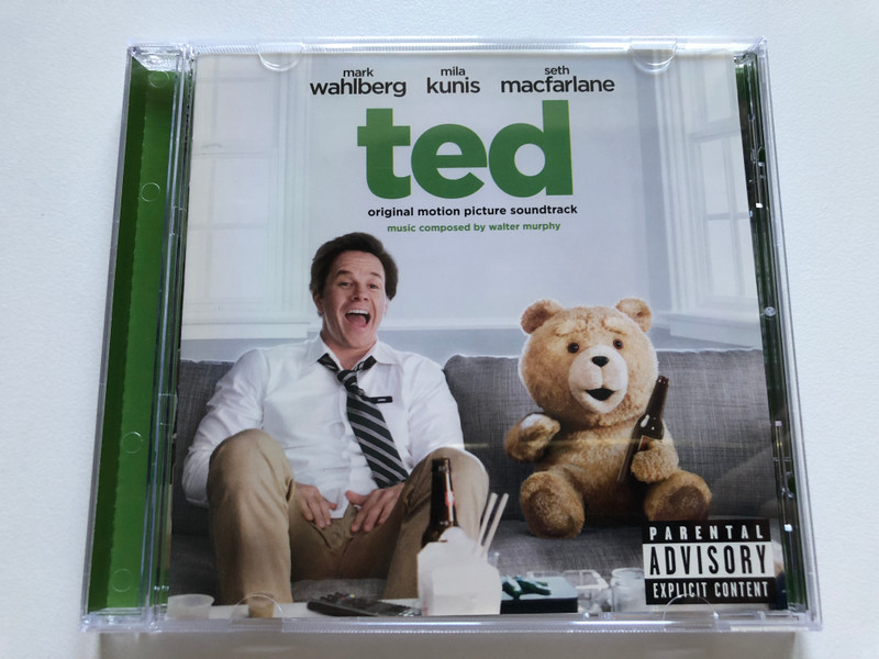 Ted (Original Motion Picture Soundtrack) - Music Composed By Walter Murphy / Mark Wahlberg, Mila Kunis, Seth Macfarlane / Universal Republic Records Audio CD 2012 / 602537090211