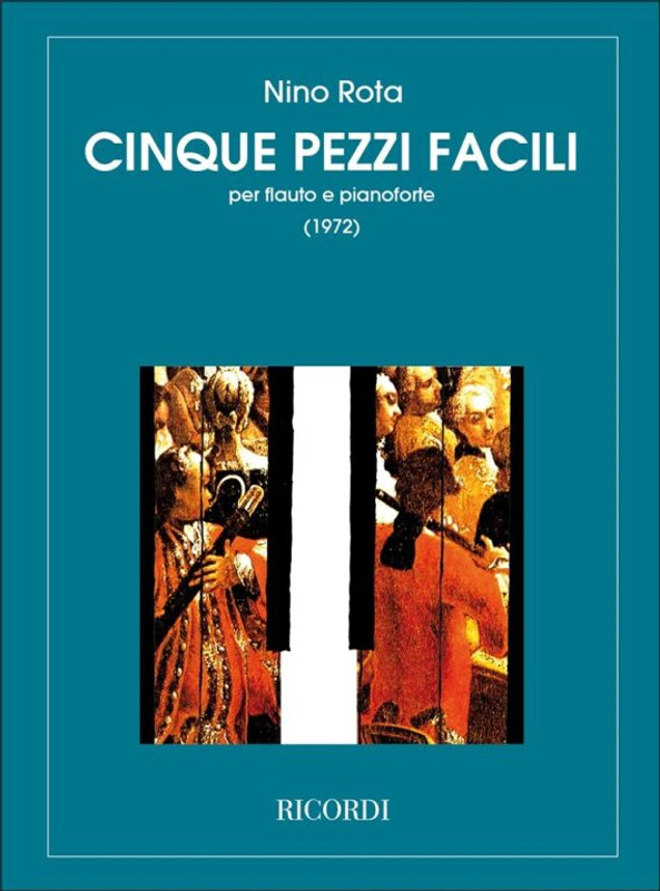 Rota, Nino: 5 PEZZI FACILI, PER FLAUTO E PIANOFORTE / Ricordi