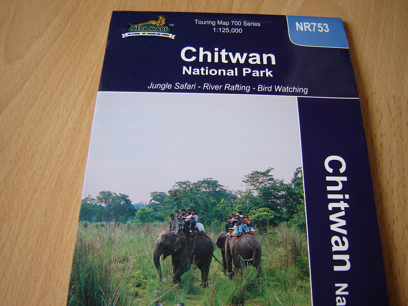 Chitwan National Park / Touring Map 700 Series / Jungle Safari - River Rafting - Bird Watching