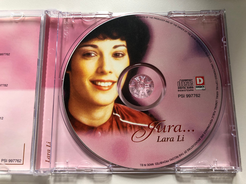 Lara Li – Jura... / A Pedra Que Caíu; Hoje Há Festa; Teu Ponto Final; Fandango Da Moda; Vem / Disky Audio CD 2000 / PSI 997762 