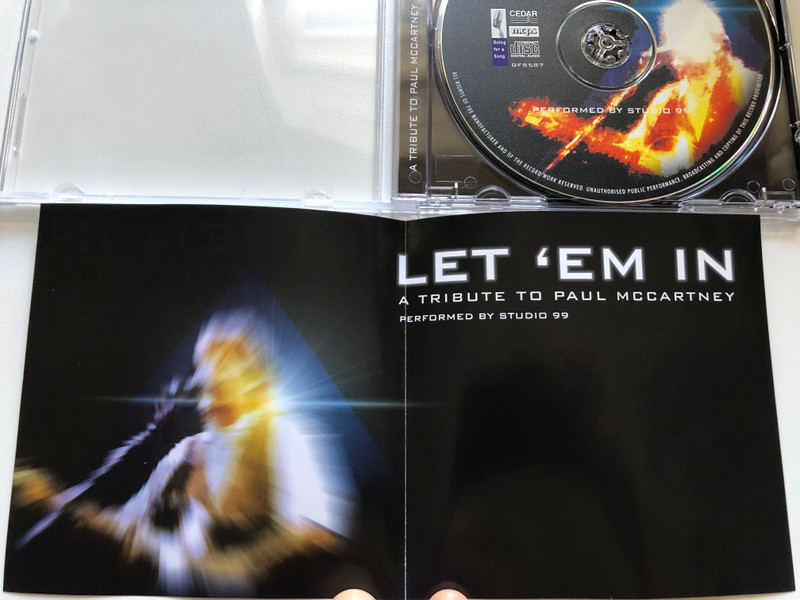 Let 'em In - A Tribute To Paul McCartney - Performed by Studio 99 / Featuring The Hits Band On The Run, Hey Jude, Say Say Say, Live And Let Die And Many More... / Going For A Song Audio CD / GFS587