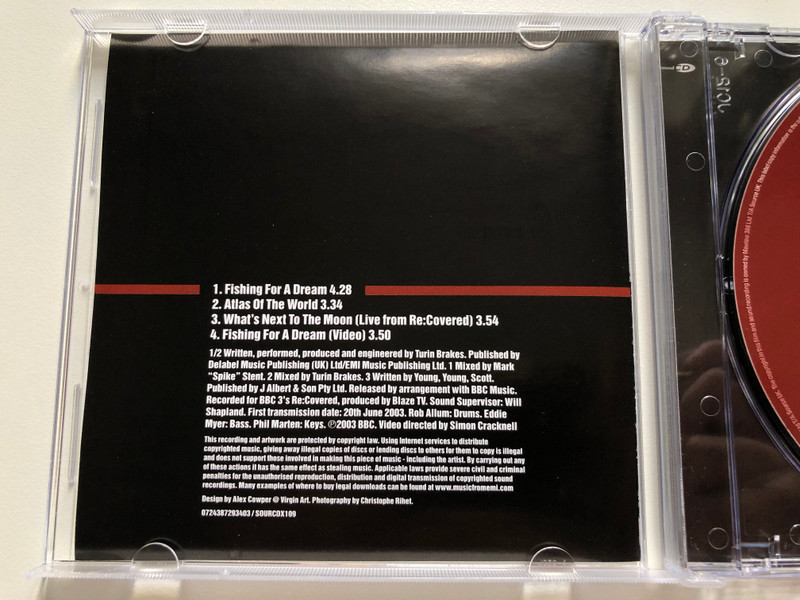 Turin Brakes – Fishing For A Dream / Source Audio CD 2005 / 0724387293403