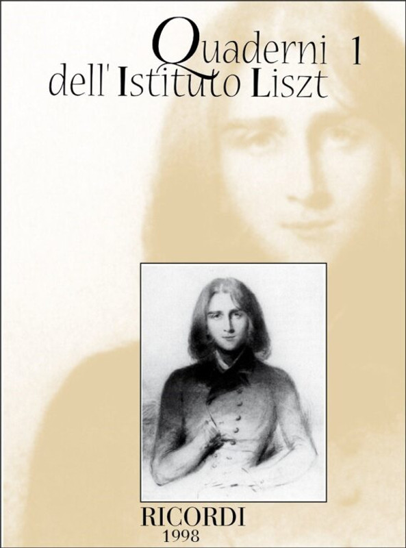 QUADERNI DELL'ISTITUTO LISZT N.1 1998 / Ricordi / 1998