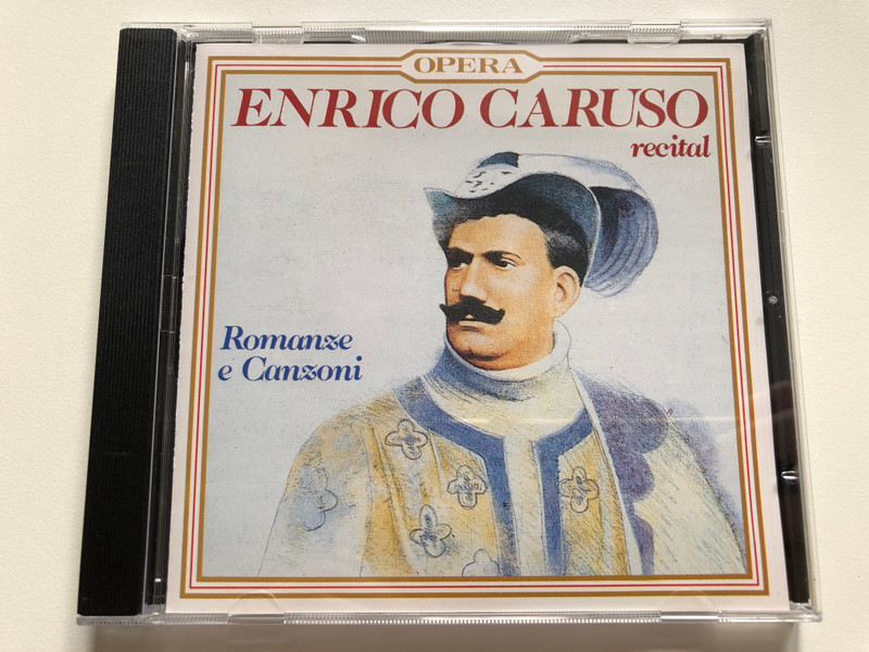 Enrico Caruso recital - Romanze e Canzoni / Opera Audio CD 1996 / CD 54509