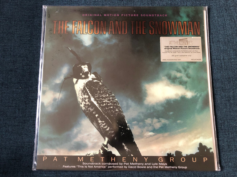 The Falcon And The Snowman (Original Motion Picture Soundtrack) - Pat Metheny Group / Soundtrack composed by Pat Metheny and Lyle Mays / Features ''This Is Not America'' performed by David Bowie / EMI America LP / MOVATM099