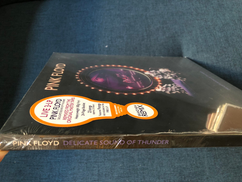 Pink Floyd – Delicate Sound Of Thunder / Live 3-LP / Remixed From The Original Master Tapes / Heavyweight 180g Vinyl, 24-page Booklet, 23 Songs approx. 2 1/2 hours / Pink Floyd Records 3x LP 2020 / PFRLP36