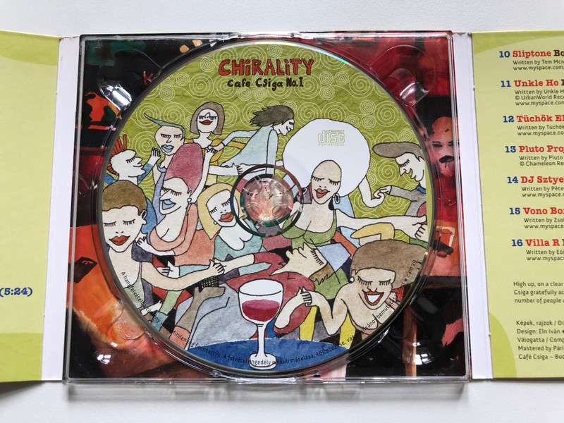 CHiRALiTY - Cafe Csiga No. 1 / Chameleon Records Audio CD / CAM 29