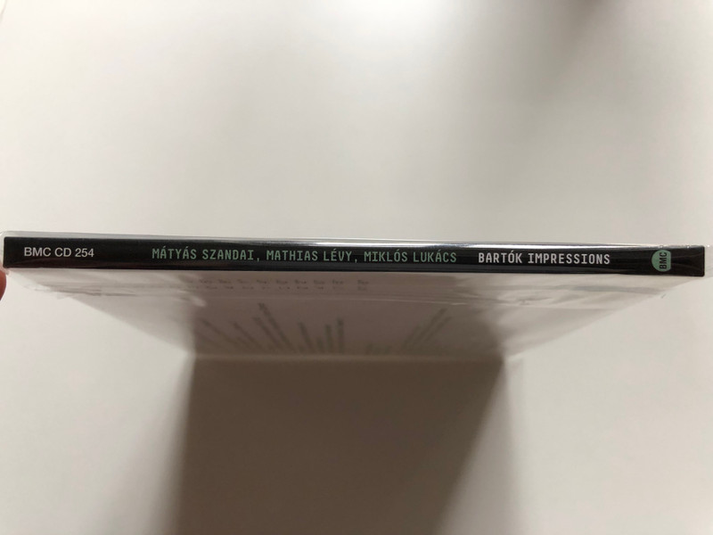 Mátyás Szandai, Mathias Lévy, Miklós Lukács – Bartók Impressions / Budapest Music Center Records Audio CD 2018 / BMC CD 254