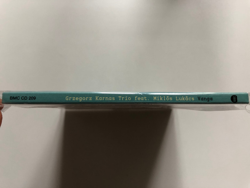 Grzegorz Karnas Trio Feat. Miklós Lukács - Vanga / Budapest Music Center Records Audio CD 2014 / BMC CD 209