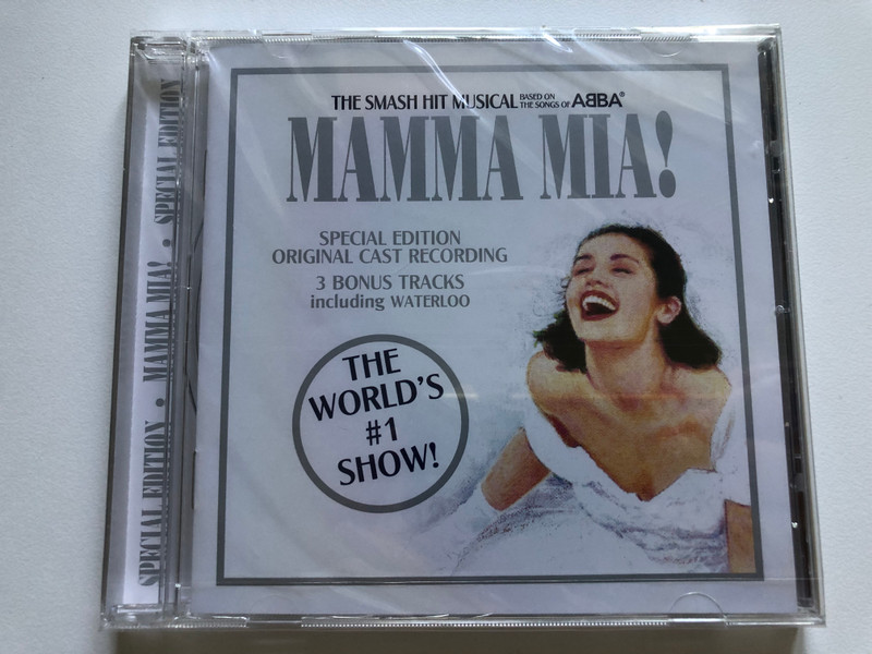 Mamma Mia! - The Smash Hit Musical Based On Songs Of Abba / Special Edition. Original Cast Recording / 3 Bonus Tracks including Waterloo / The World's #1 Show! / Polydor Audio CD 2004 / 986 641-1