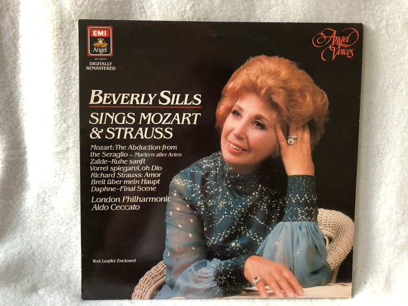 Sills, Mozart, Strauss – Beverly Sills Sings Mozart & Strauss / Angel Records / LP VINYL CDC-547523